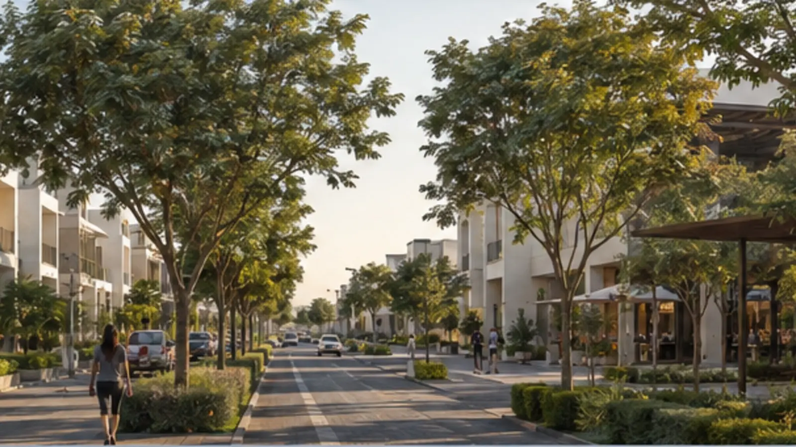 Editorial community visualisation of Al Furjan, Dubai