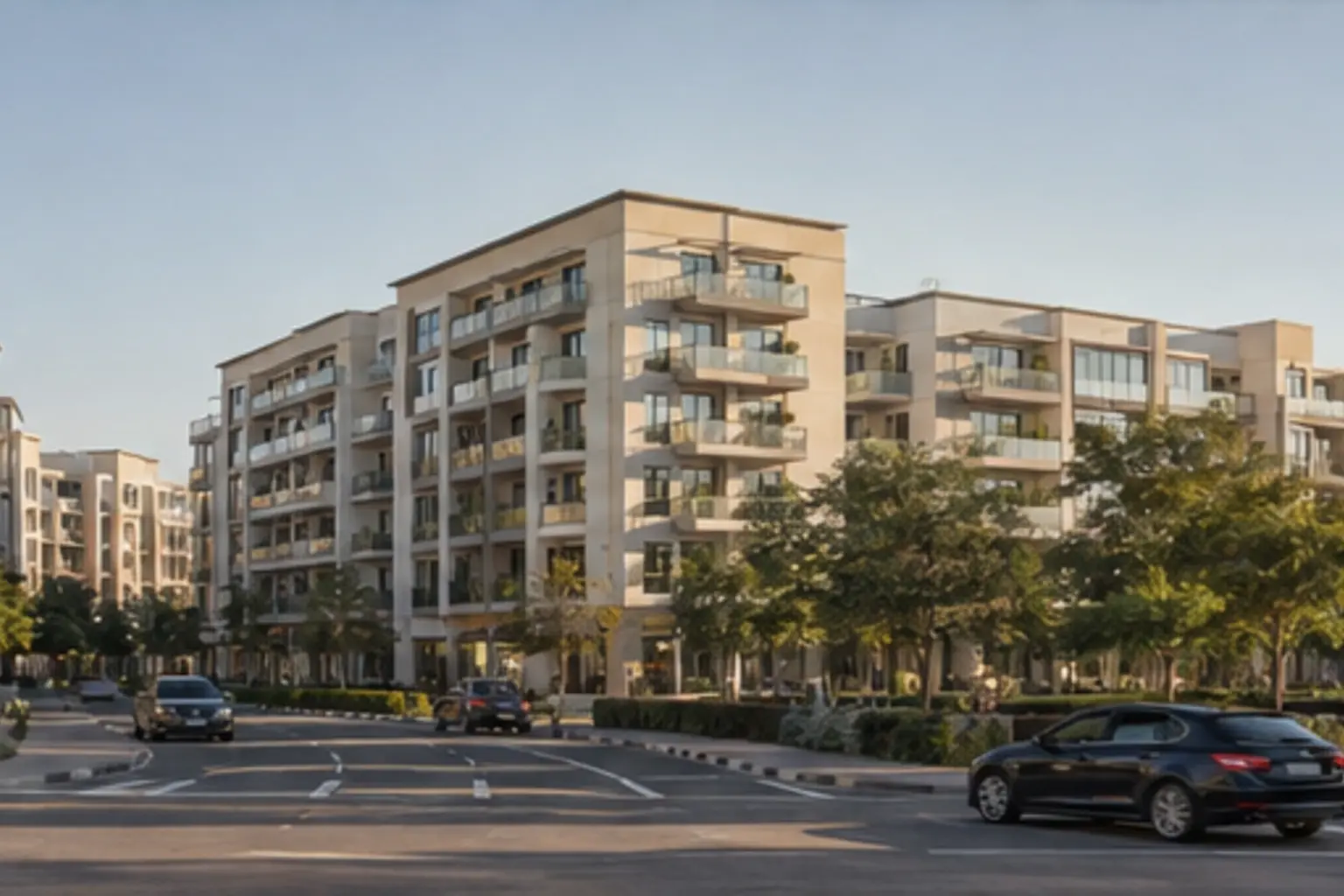 Editorial property and lifestyle visualisation for Al Furjan, Dubai