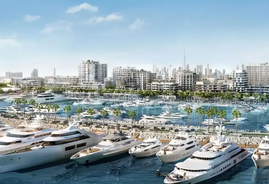 Editorial community visualisation of Al Jaddaf, Dubai