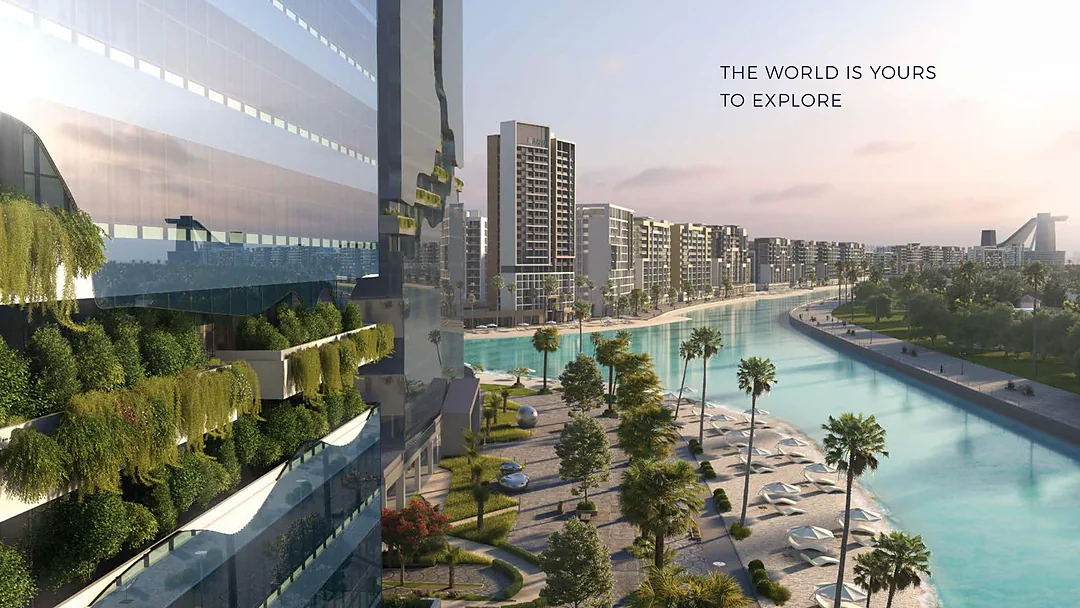 Official developer marketing visual of Azizi Riviera, Dubai