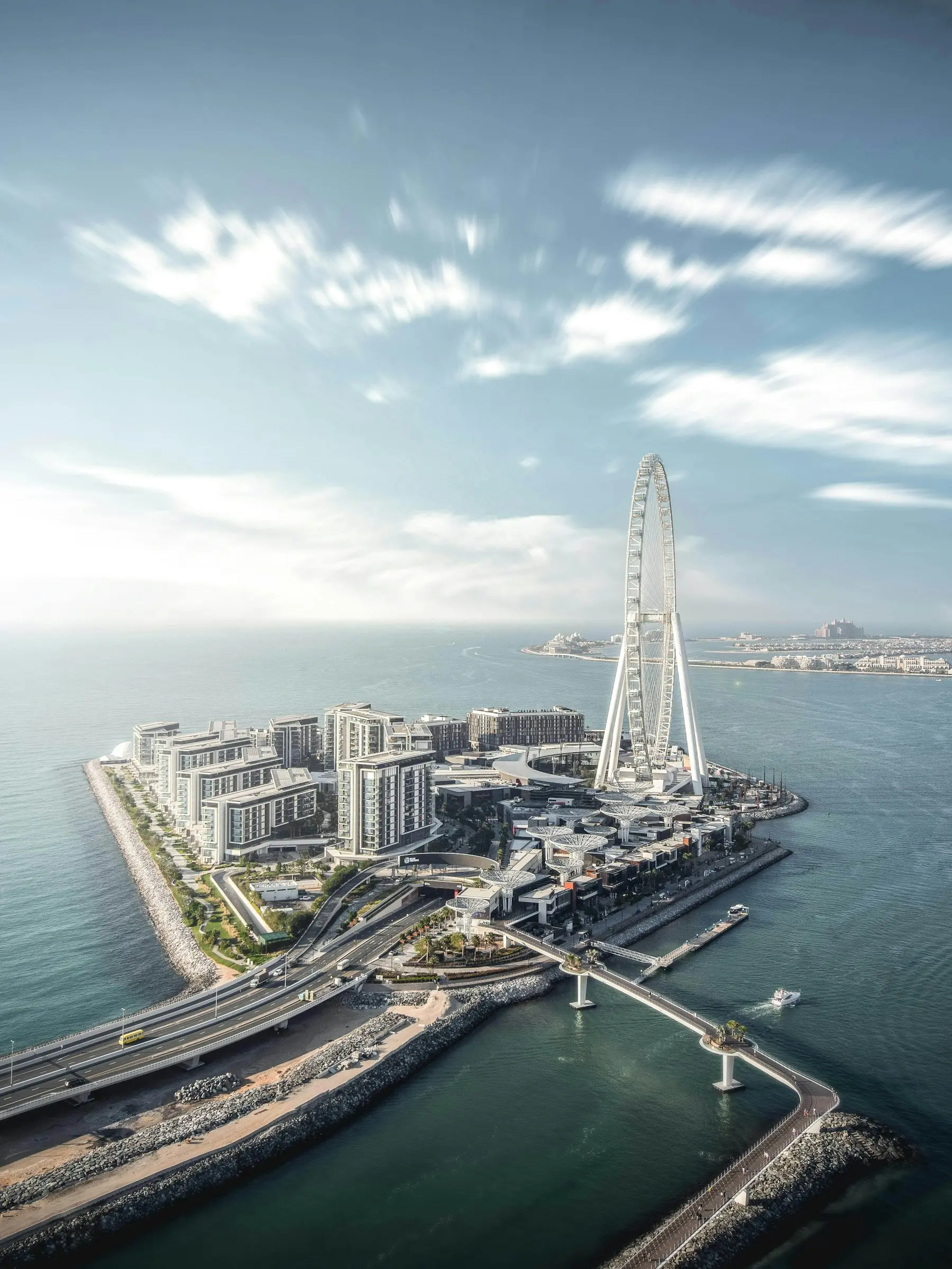 Location photograph of Bluewaters Island, Dubai