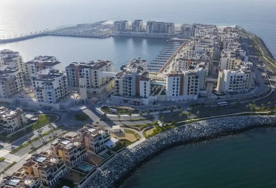 Editorial community visualisation of Culture Village, Dubai
