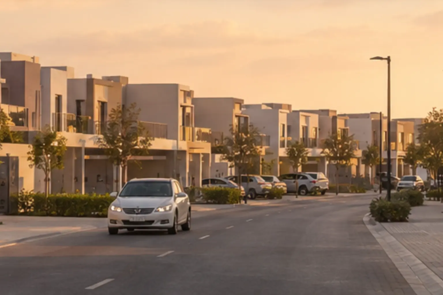 Editorial property and lifestyle visualisation for DAMAC Hills 2, Dubai