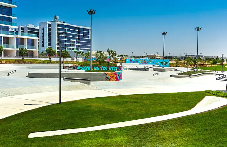 Location photograph of DAMAC Hills, Dubai