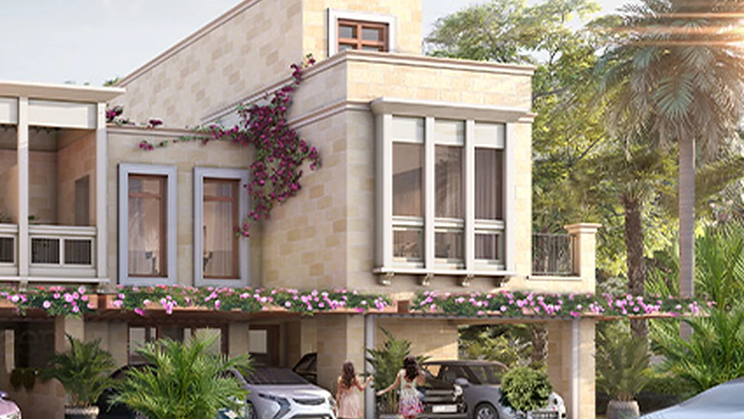 Official developer marketing visual of DAMAC Lagoons, Dubai