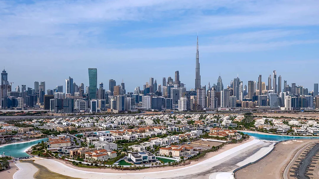 Location photograph of District One, Dubai