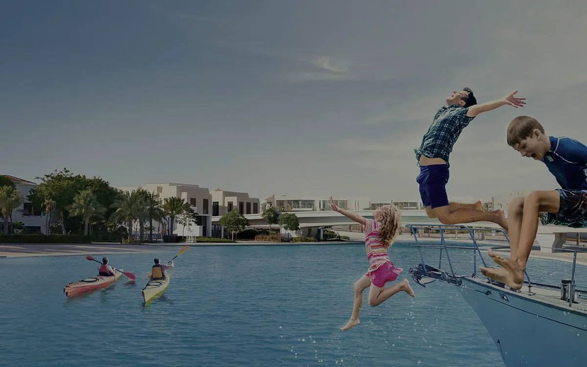 Property and lifestyle photograph in District One, Dubai