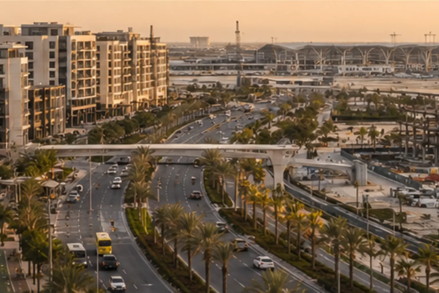 Editorial property and lifestyle visualisation for Dubai South, Dubai