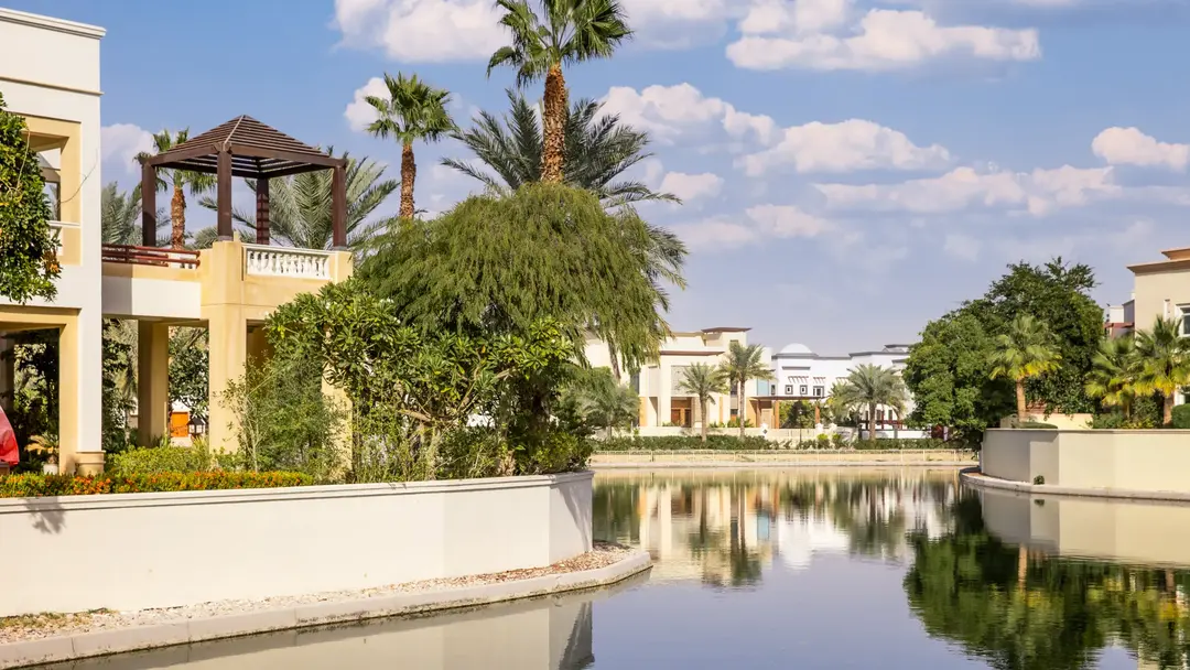 Location photograph of Emirates Hills, Dubai