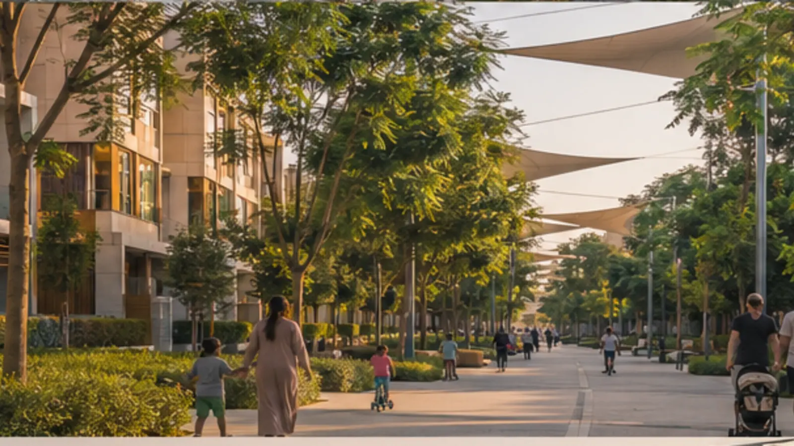 Editorial community visualisation of Expo City Dubai, Dubai