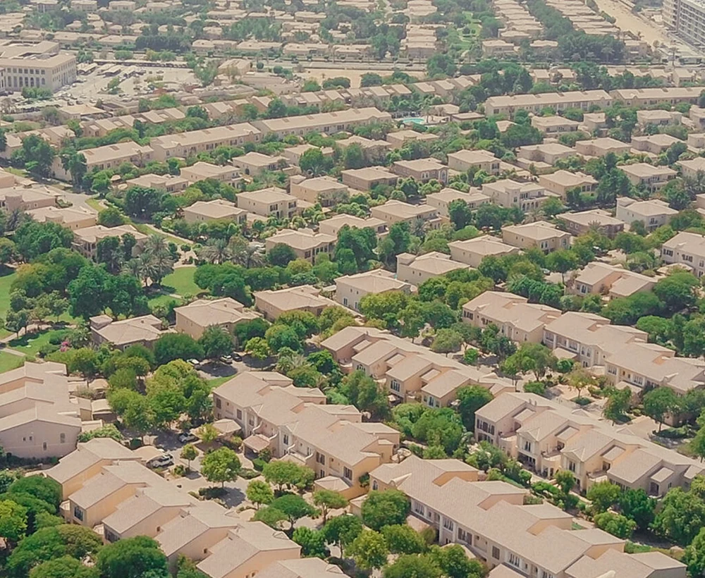 Location photograph of Green Community, Dubai