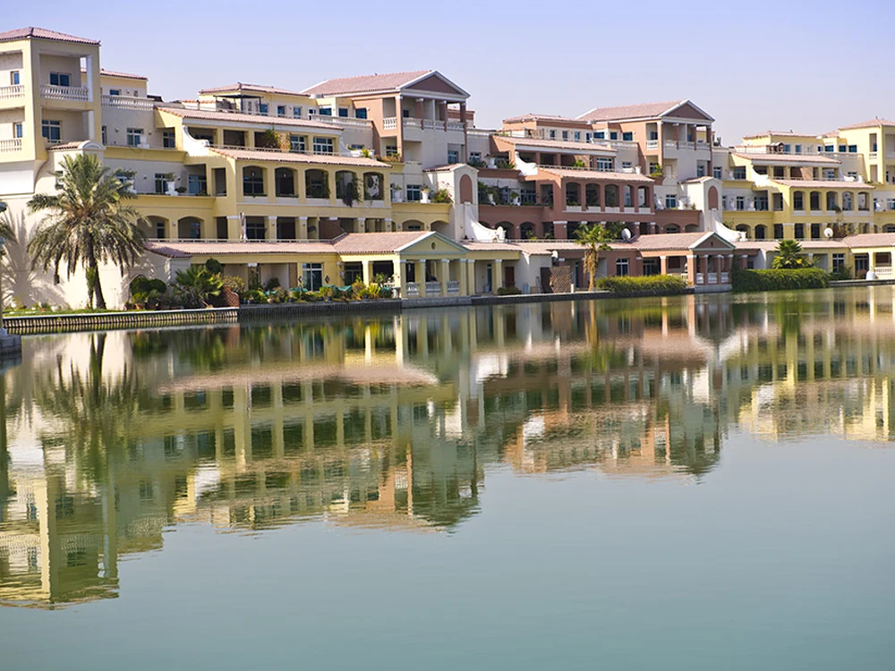 Property and lifestyle photograph in Green Community, Dubai