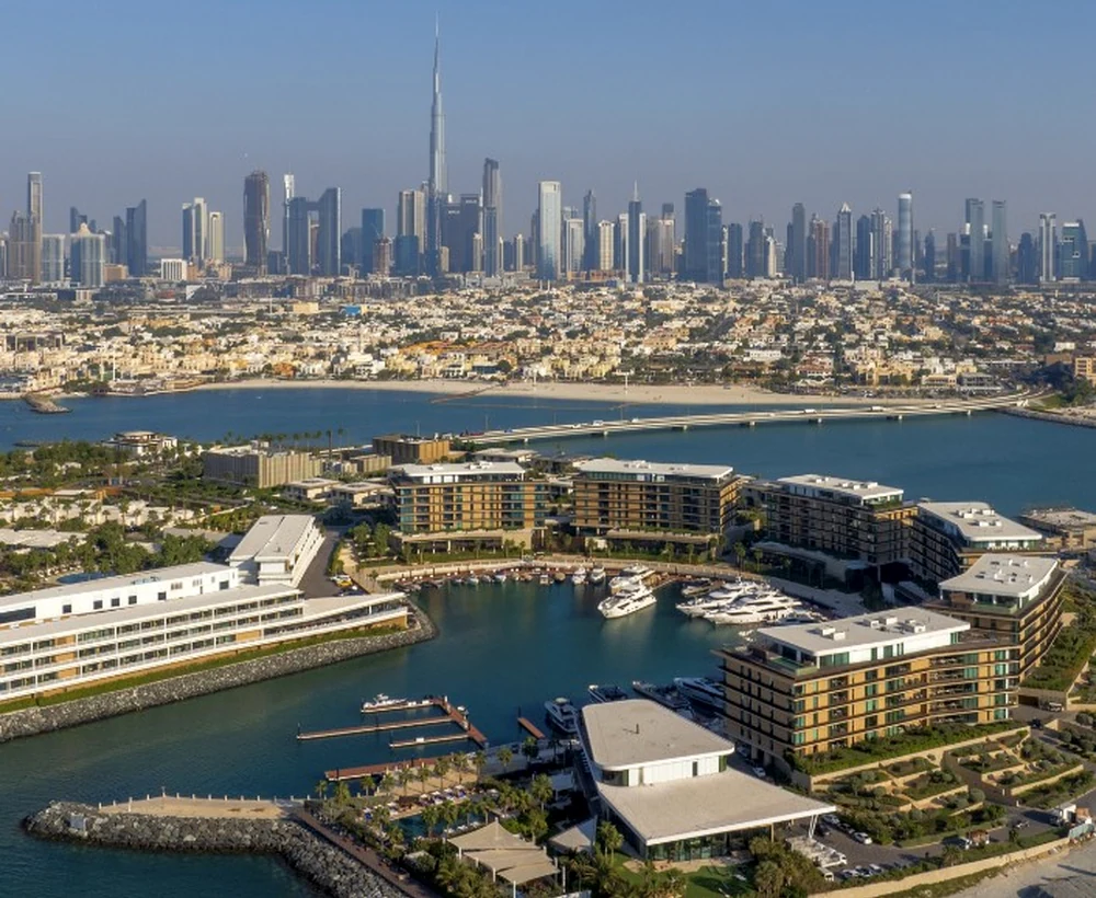 Location photograph of Jumeirah Bay Island, Dubai