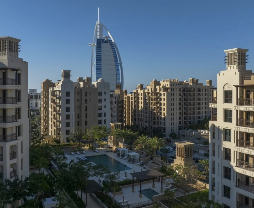 Official developer marketing visual of Madinat Jumeirah Living, Dubai