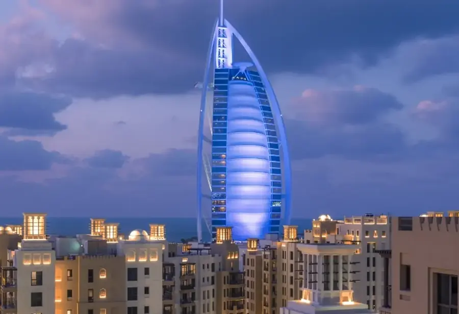 Editorial community visualisation of Majan, Dubai