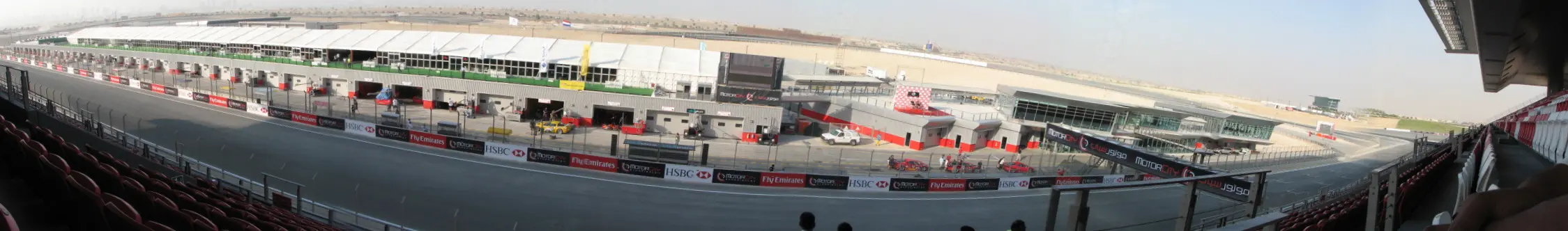 Location photograph of Motor City, Dubai