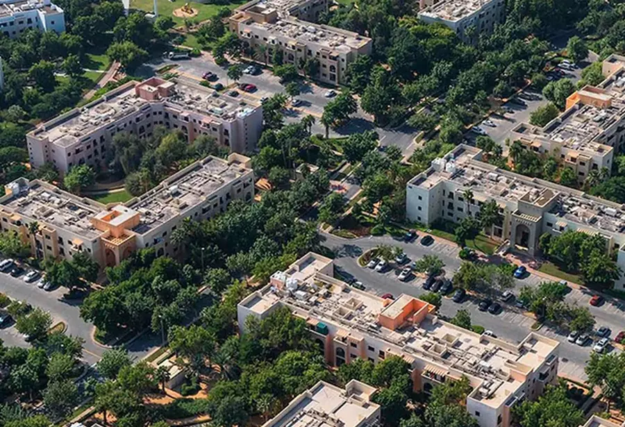 Editorial community visualisation of Muhaisnah, Dubai
