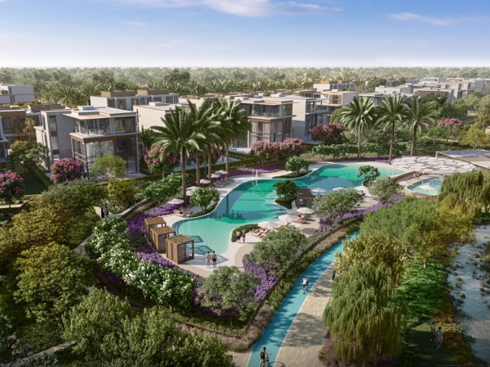Official developer marketing visual for Nad Al Sheba Gardens, Dubai