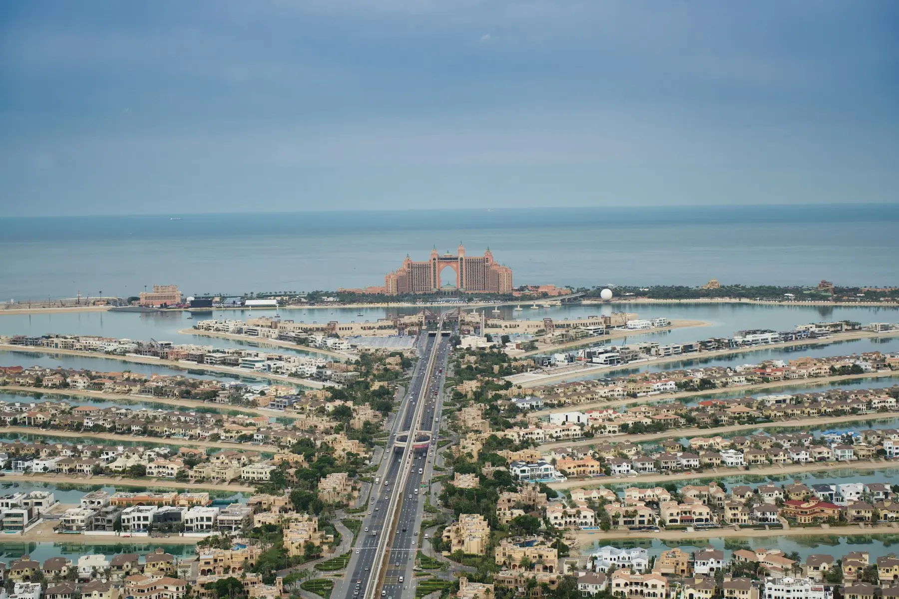 Location photograph of Palm Jumeirah, Dubai