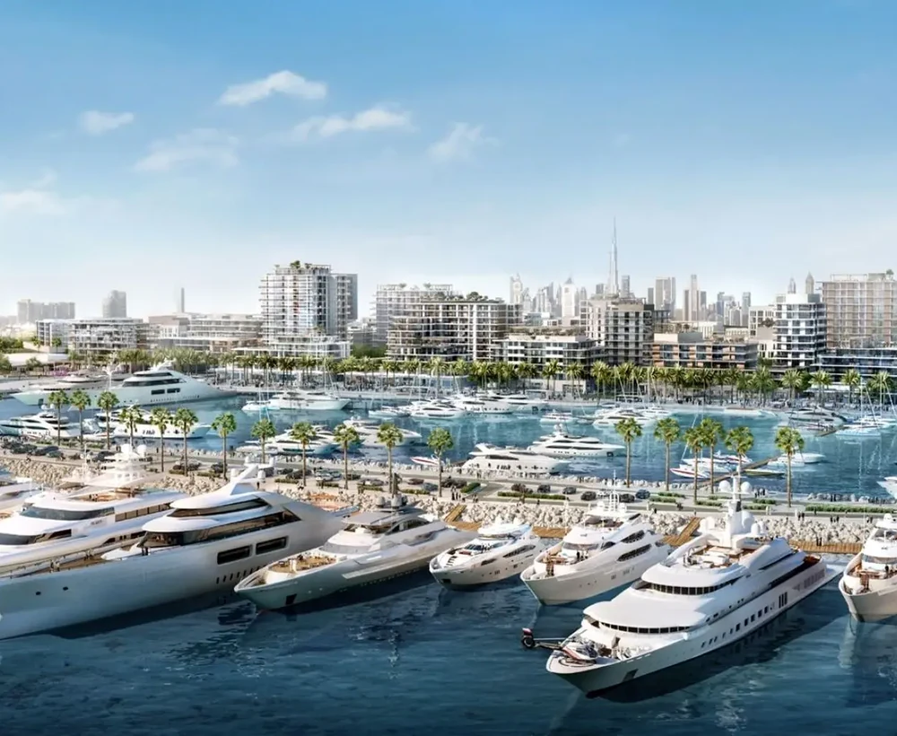 Official developer marketing visual of Rashid Yachts & Marina, Dubai