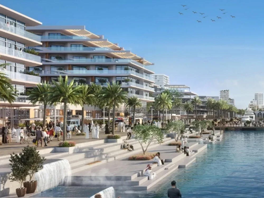 Official developer marketing visual for Rashid Yachts & Marina, Dubai