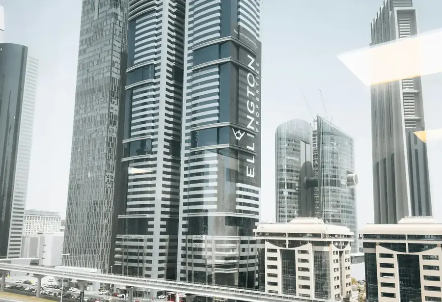 Editorial community visualisation of Sheikh Zayed Road, Dubai