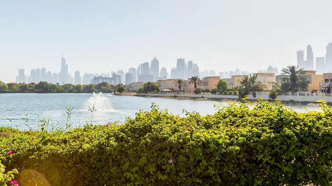 Location photograph of The Lakes, Dubai