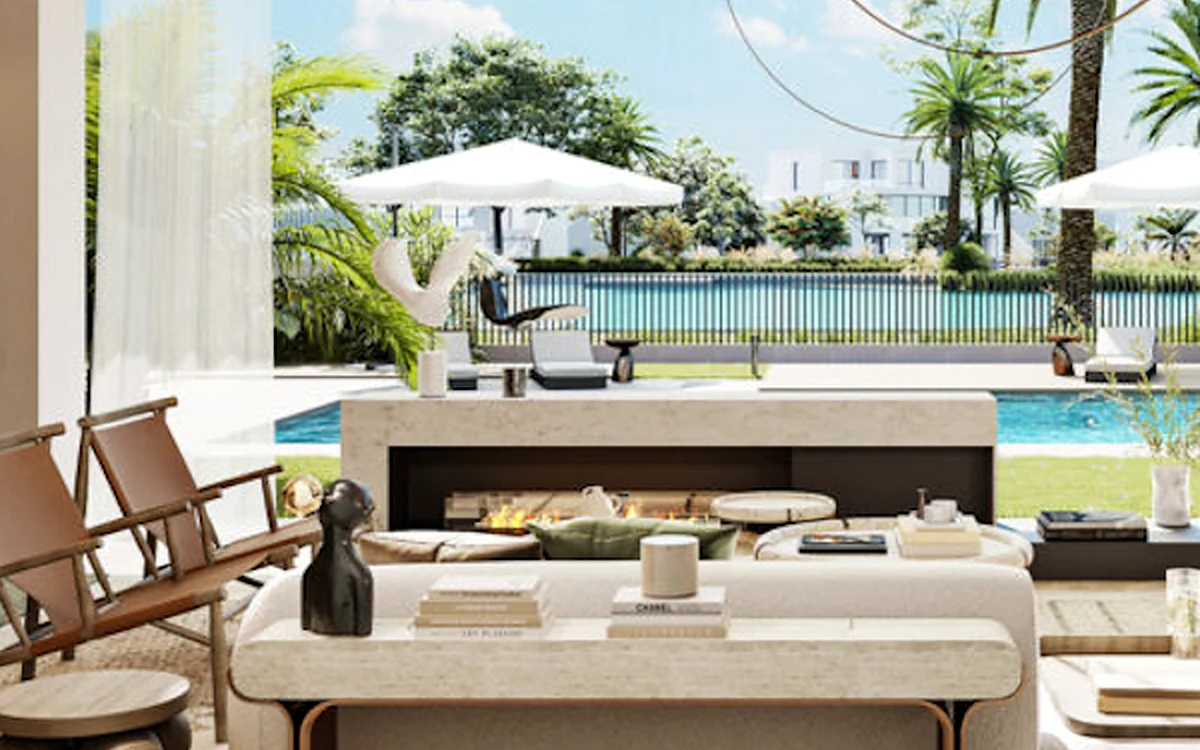 Official developer marketing visual for The Oasis, Dubai