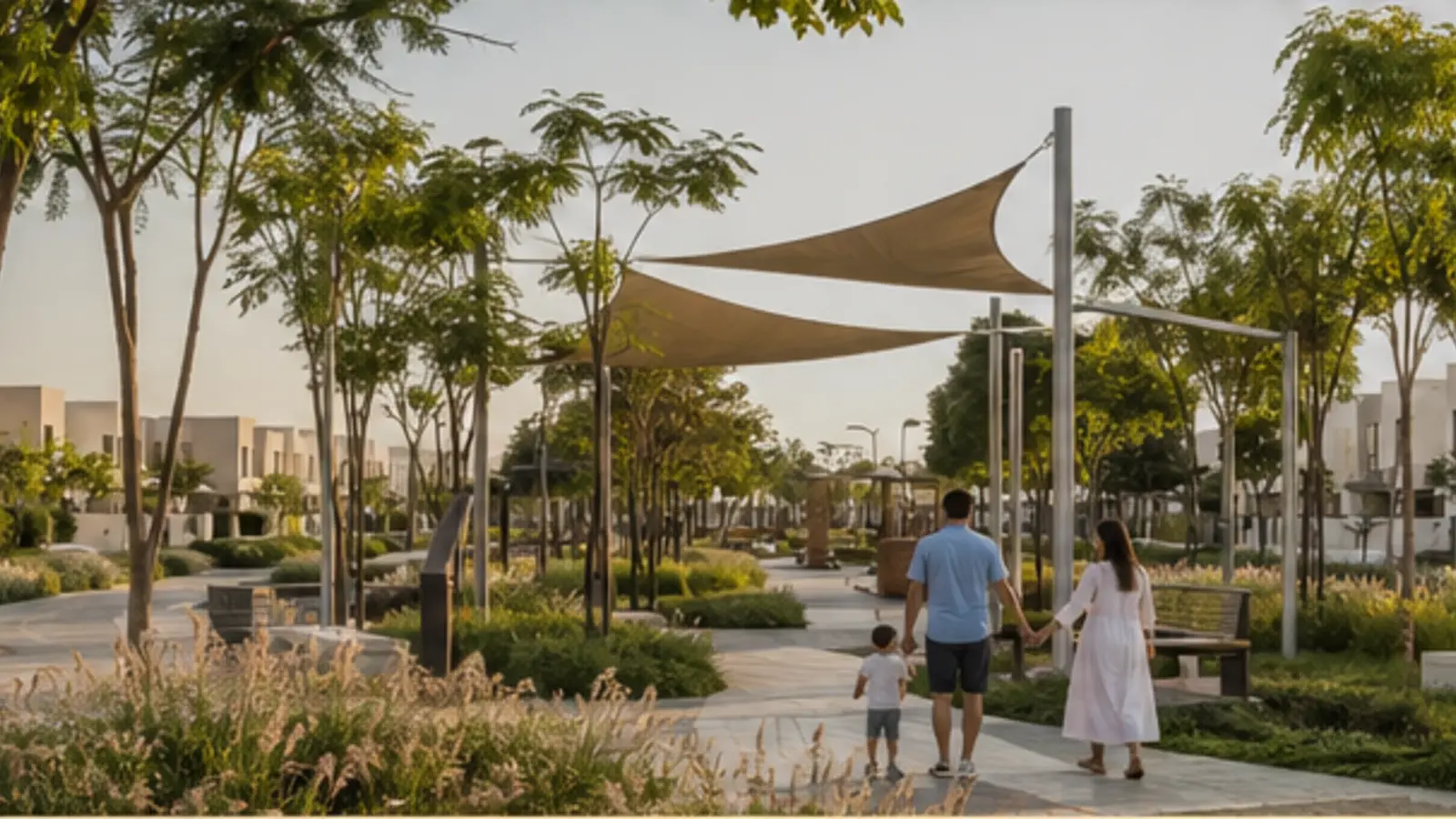 Editorial community visualisation of The Valley, Dubai