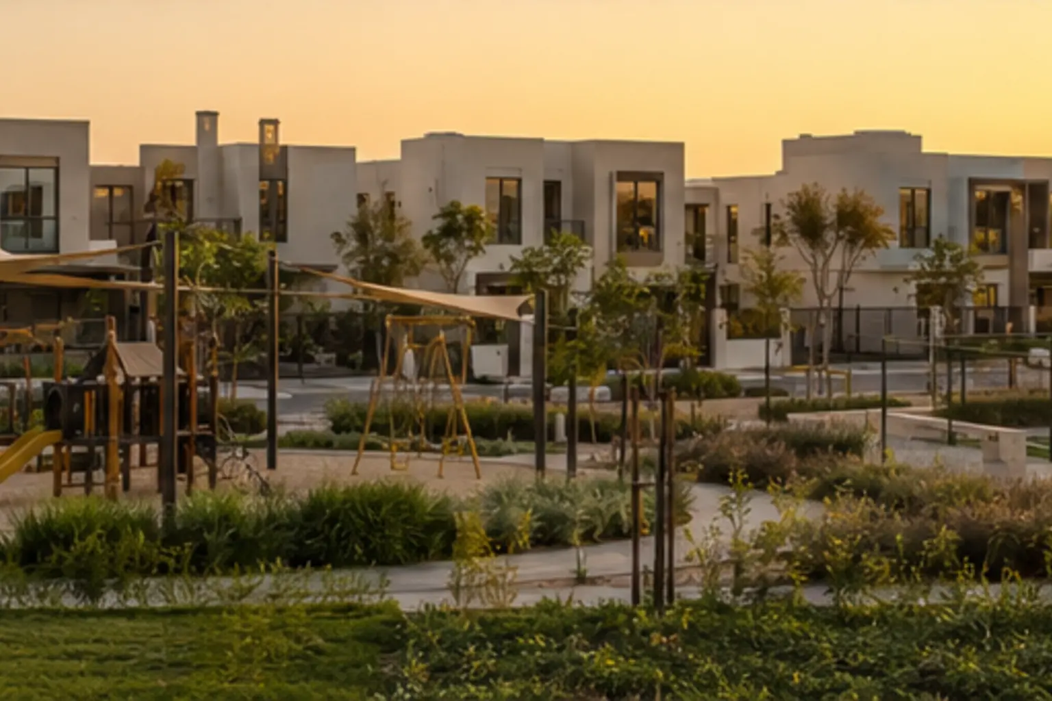 Editorial property and lifestyle visualisation for The Valley, Dubai