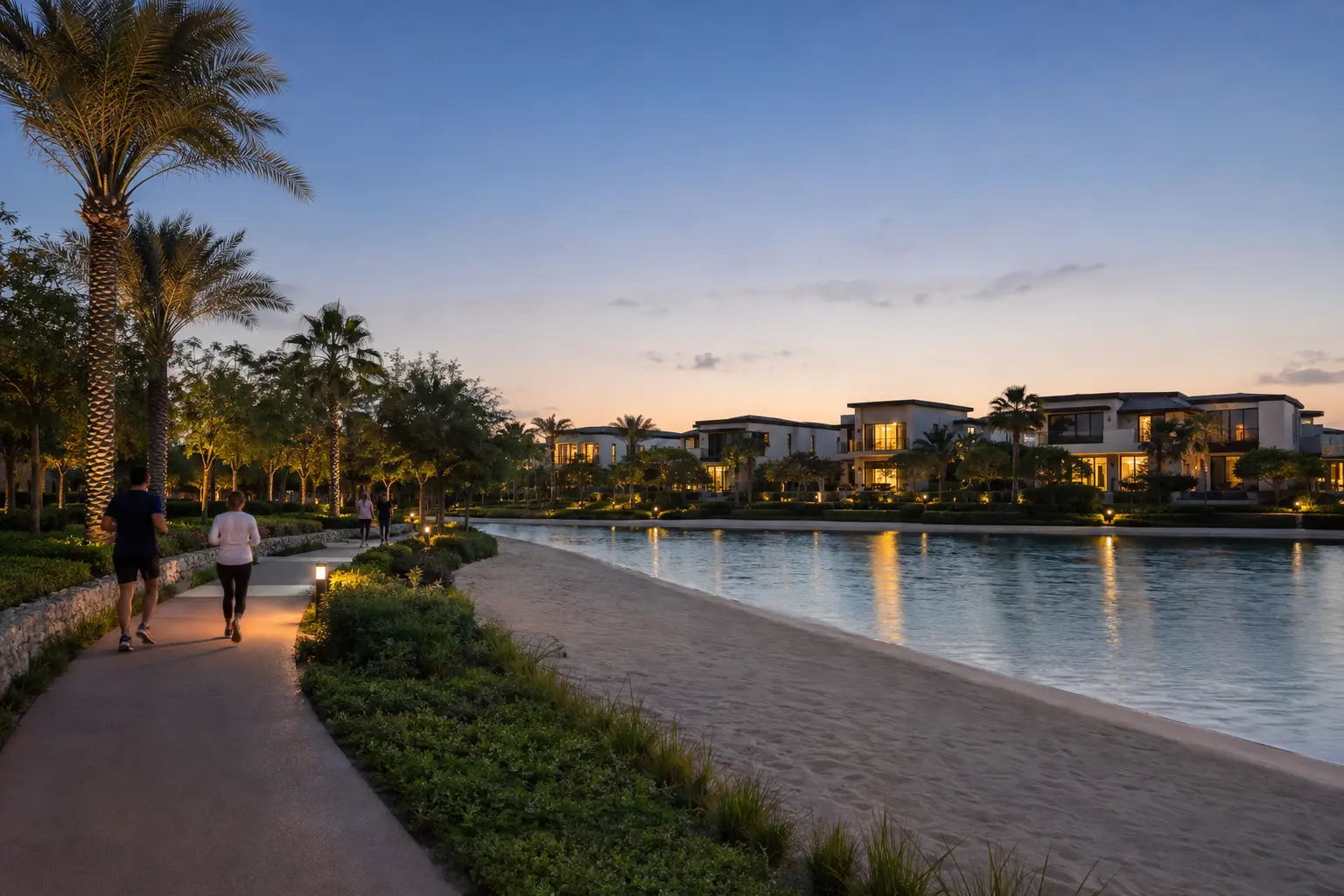 Editorial property and lifestyle visualisation for Tilal Al Ghaf, Dubai