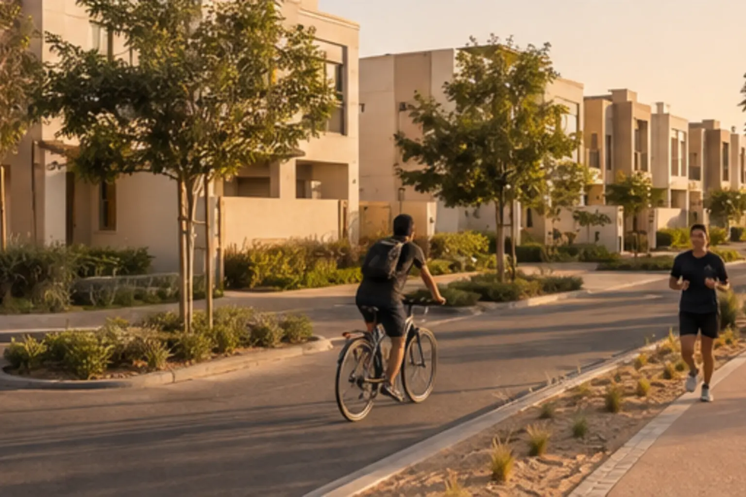 Editorial property and lifestyle visualisation for Town Square Dubai, Dubai