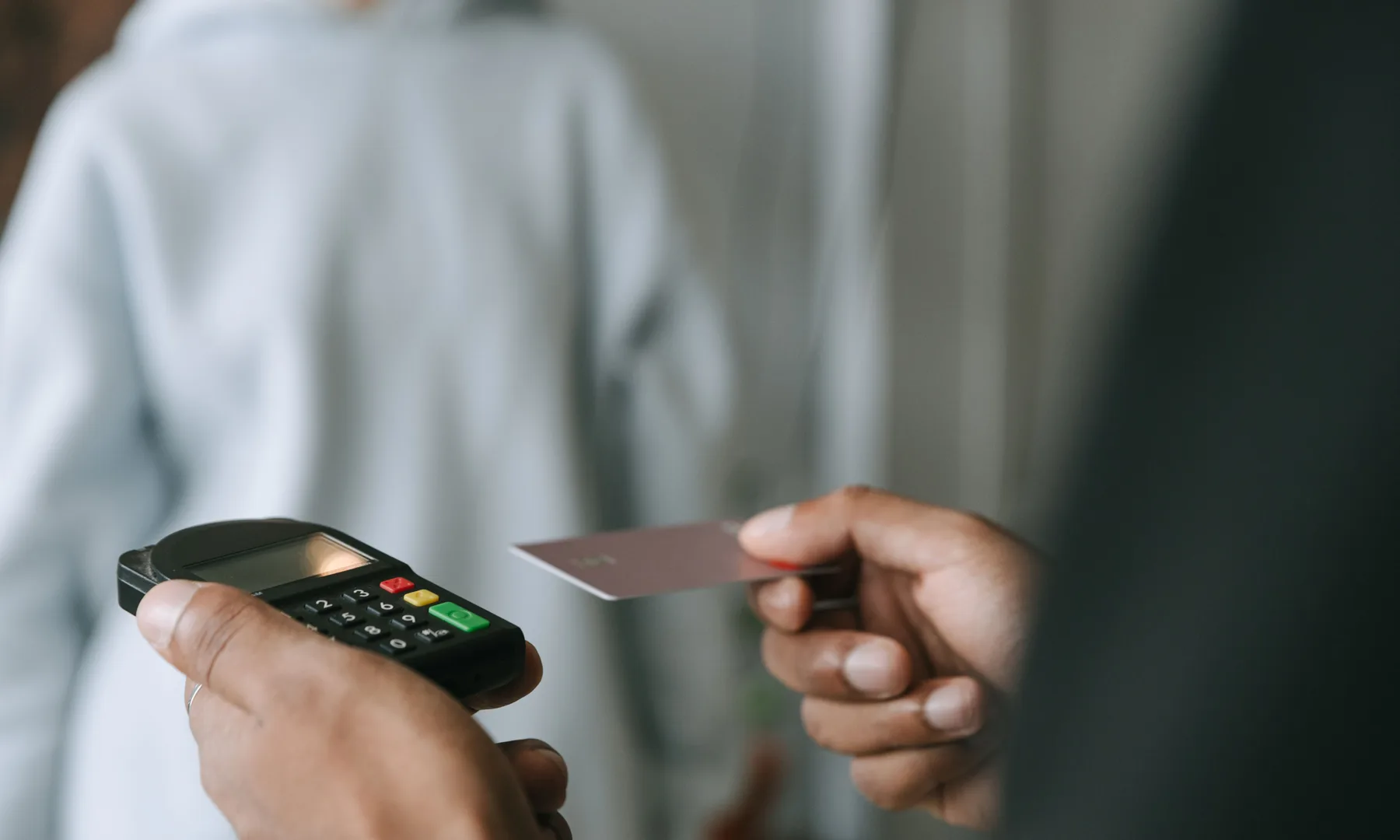 Identity and payment documents being verified for a property transaction